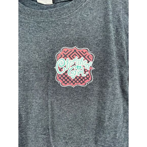 Fruit of the Loom Religious Cherished Girl Graphic T-Shirt Women's Size Small - Picture 3 of 6